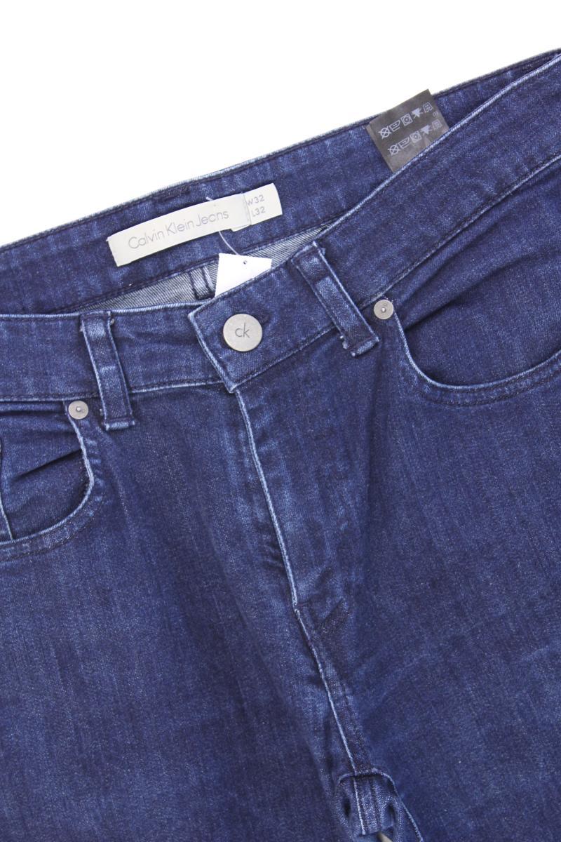 Calvin Klein Skinny Jeans für Herren Gr. W32/L32 blau aus Baumwolle