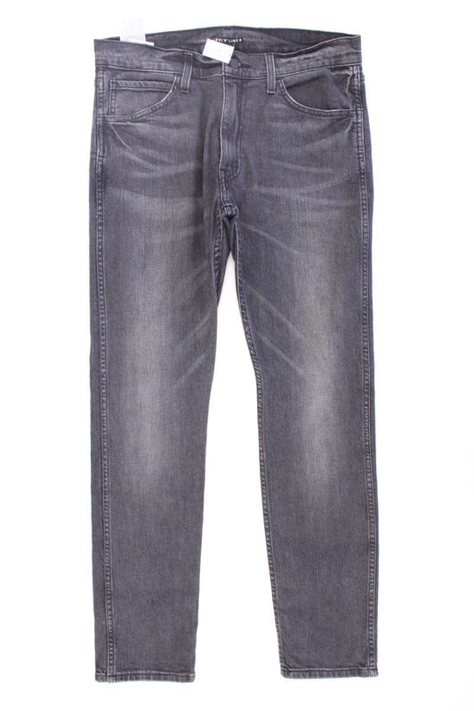 Levi's Skinny Jeans für Herren Gr. W34/L32 grau aus Baumwolle
