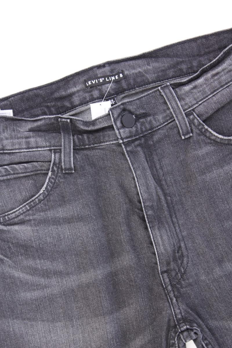 Levi's Skinny Jeans für Herren Gr. W34/L32 grau aus Baumwolle