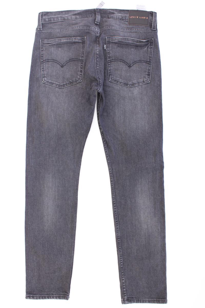 Levi's Skinny Jeans für Herren Gr. W34/L32 grau aus Baumwolle