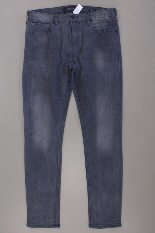 Scotch & Soda Skinny Jeans für Herren Gr. W33/L32 Modell Skim grau aus Baumwolle