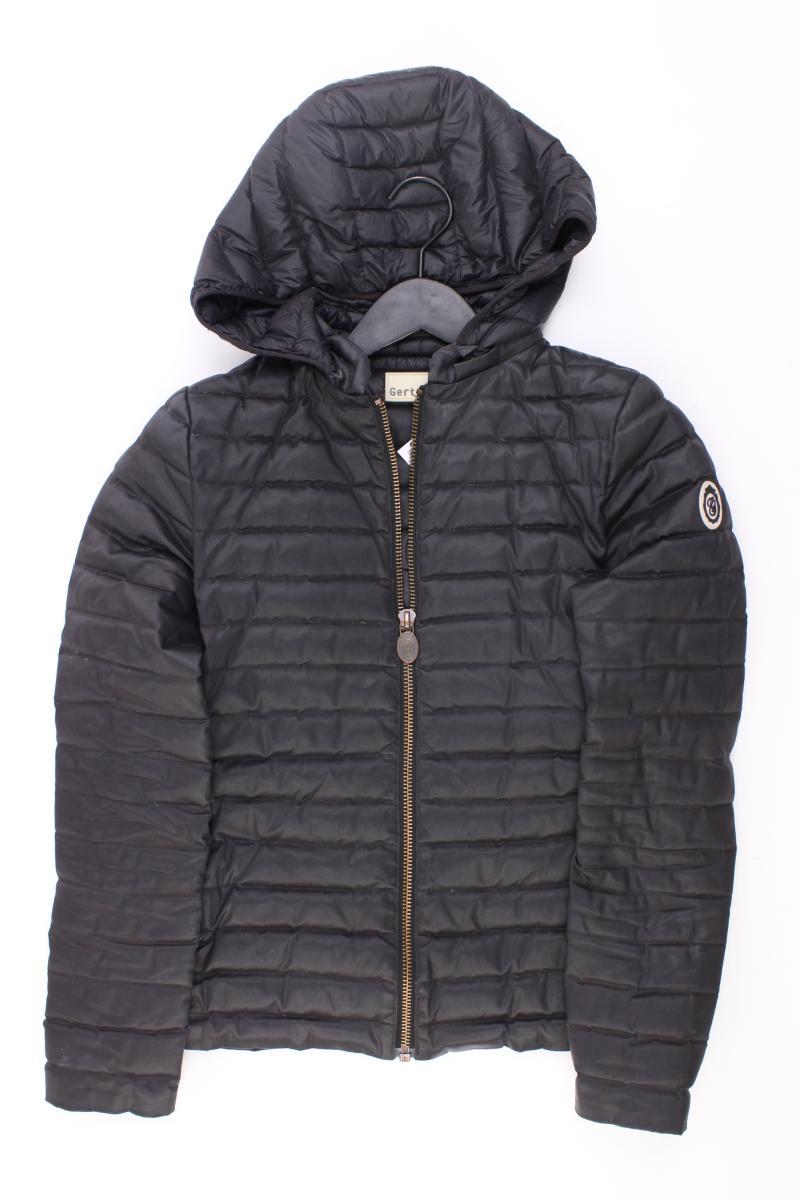 Gertrude Daunenjacke Gr. XS schwarz aus Baumwolle