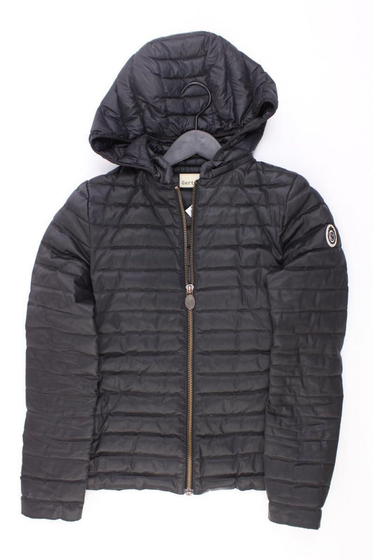 Gertrude Daunenjacke Gr. XS schwarz aus Baumwolle