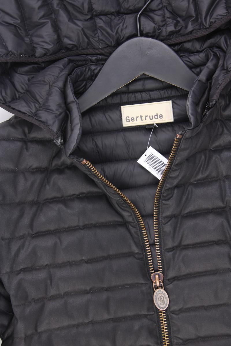 Gertrude Daunenjacke Gr. XS schwarz aus Baumwolle