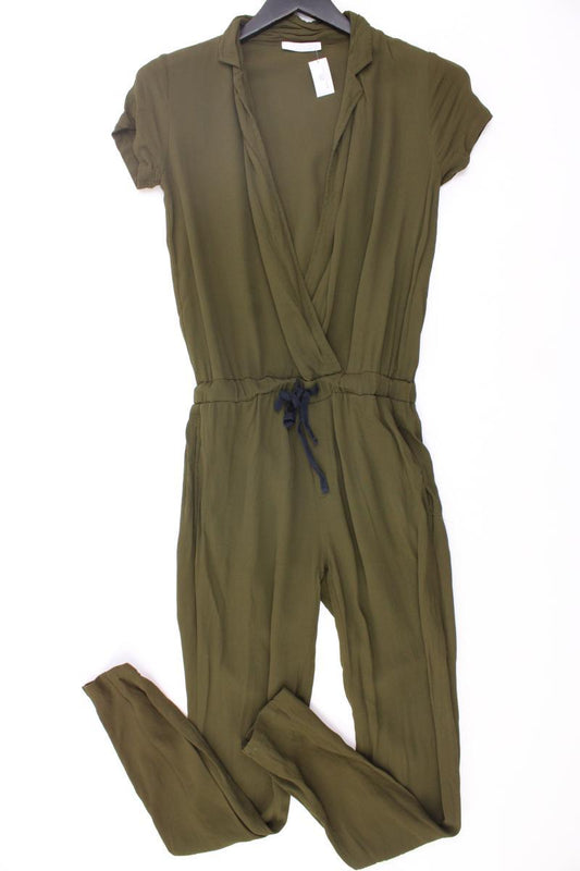 By Bar Amsterdam Langer Jumpsuit Gr. XS olivgrün aus Viskose
