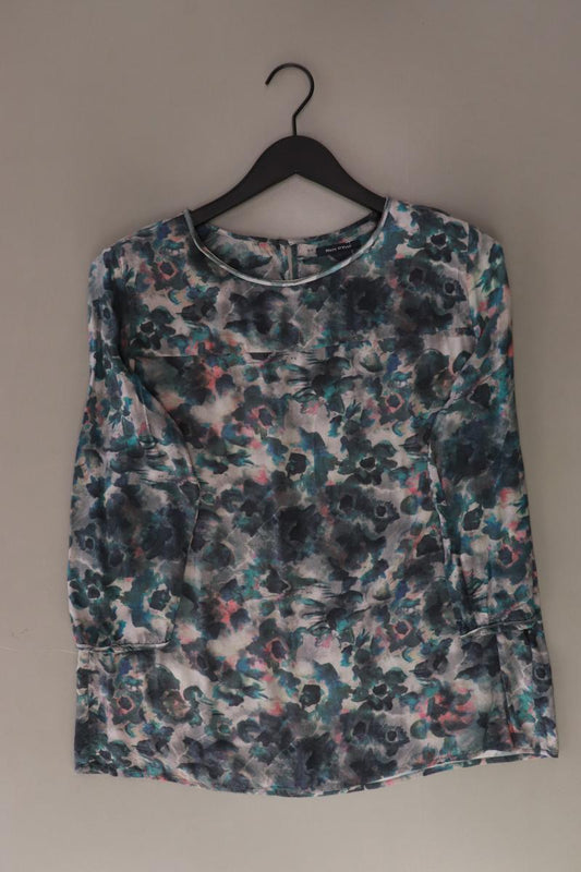 Marc O'Polo Regular Bluse Gr. 40 3/4 Ärmel mehrfarbig aus Viskose