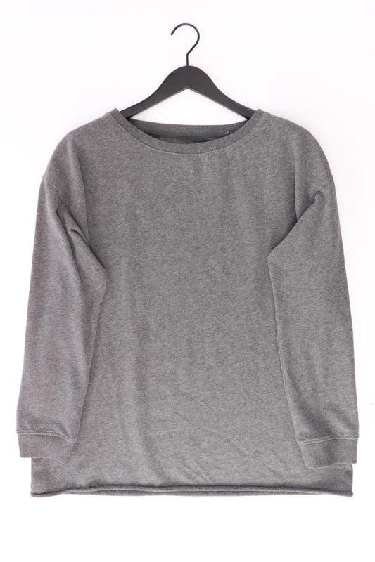 Juvia Langarmpullover Gr. L grau aus Baumwolle