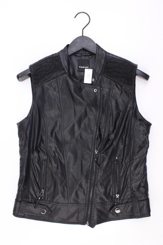 Taifun Classic Weste Gr. 40 schwarz aus Polyurethan