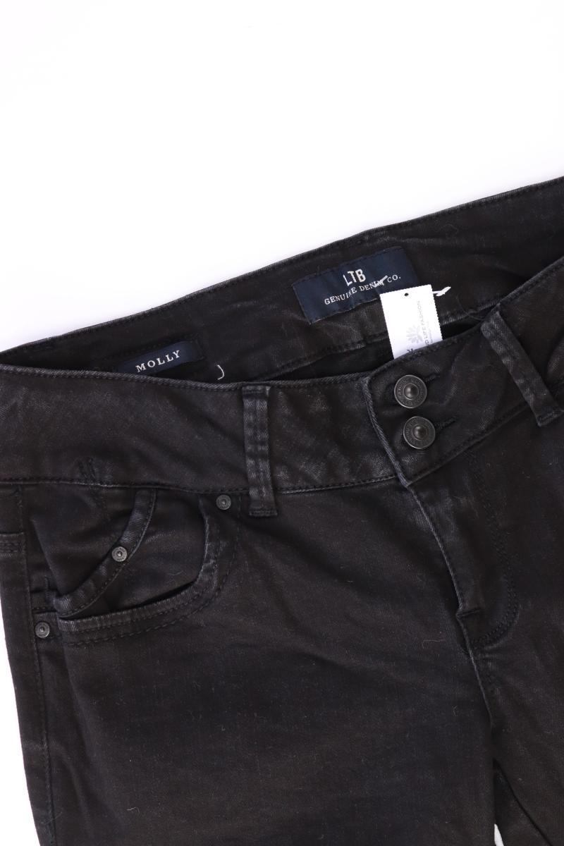 LTB Straight Jeans Gr. W30/L32 schwarz aus Baumwolle