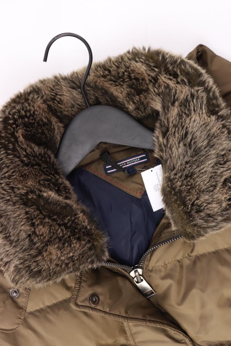 Tommy Hilfiger Kapuzenjacke Gr. L olivgrün aus Polyester