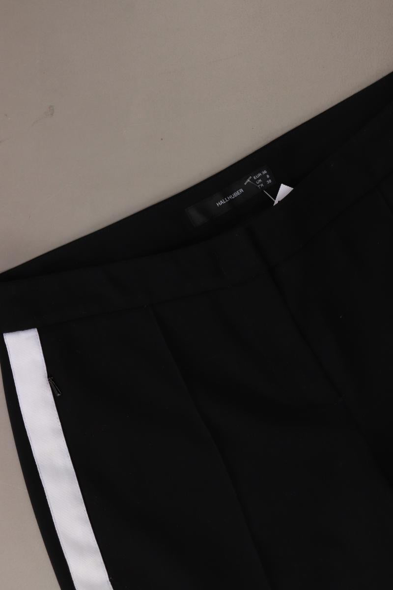 Hallhuber Stoffhose Gr. 36 schwarz aus Polyester