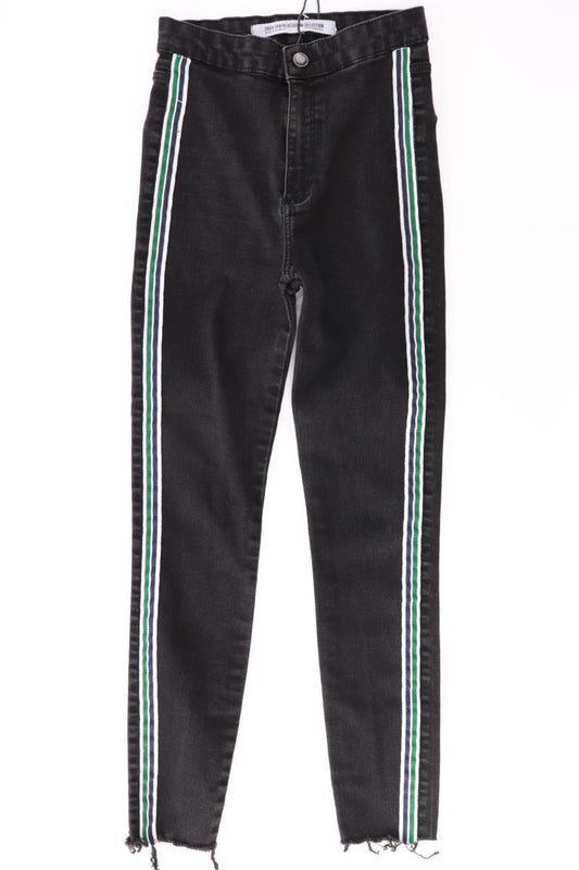Zara Skinny Jeans Gr. 36 schwarz aus Baumwolle