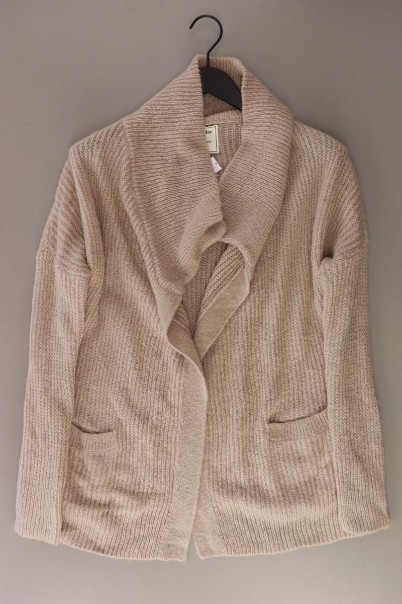 Abercrombie & Fitch Strickjacke Gr. XS Langarm creme aus Nylon