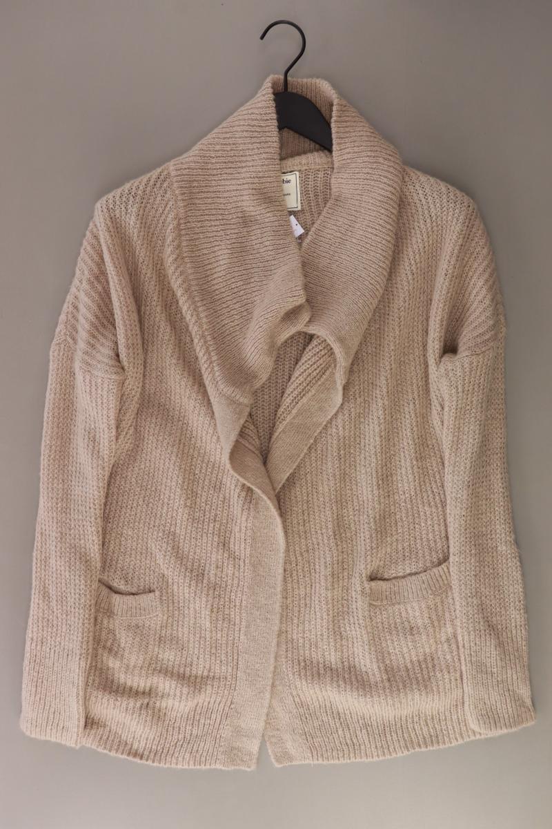 Abercrombie & Fitch Strickjacke Gr. XS Langarm creme aus Nylon