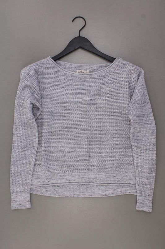 Hollister Grobstrickpullover Gr. S grau