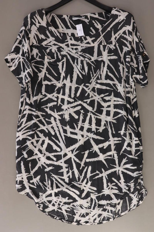Selected Femme Kurzarmbluse Gr. 38 grau aus Viskose