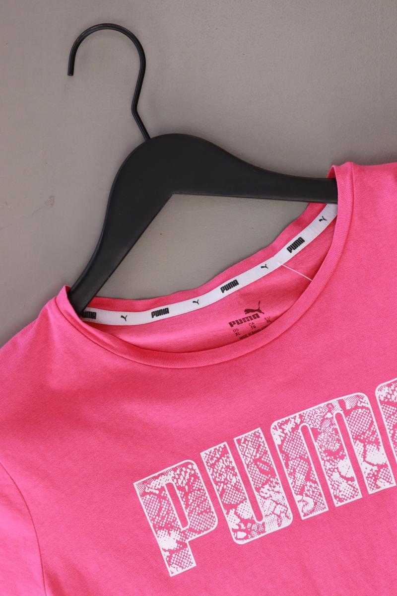 Puma Sportshirt Gr. XL Kurzarm pink