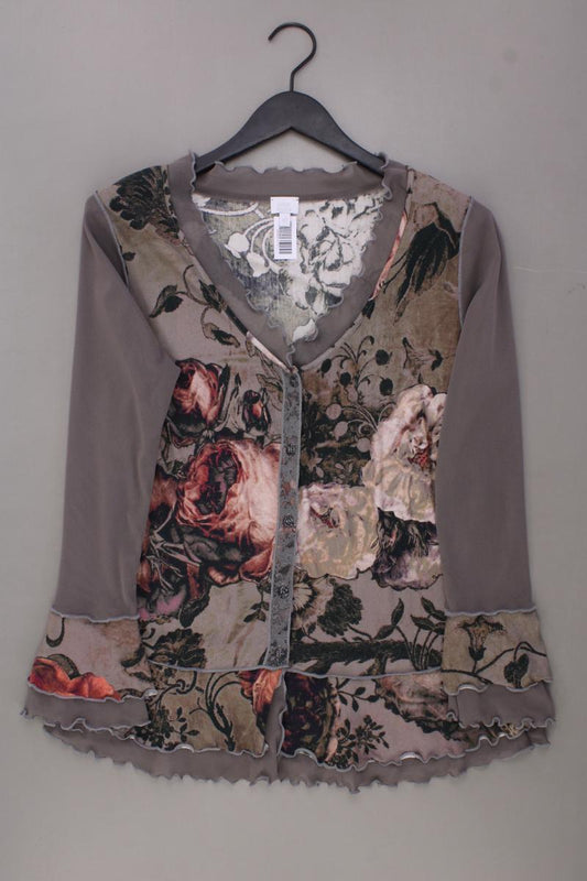 Alba Moda Printshirt Gr. 42 mit Blumenmuster Langarm mehrfarbig