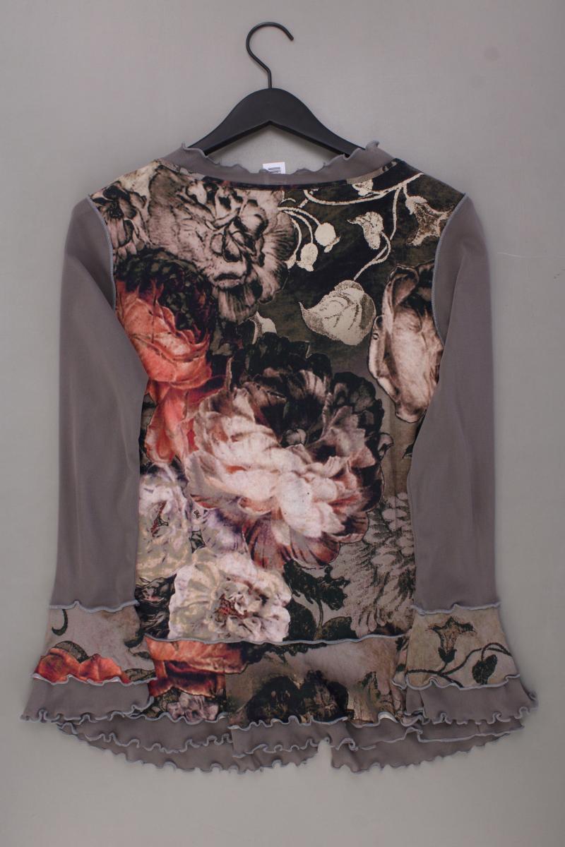Alba Moda Printshirt Gr. 42 mit Blumenmuster Langarm mehrfarbig