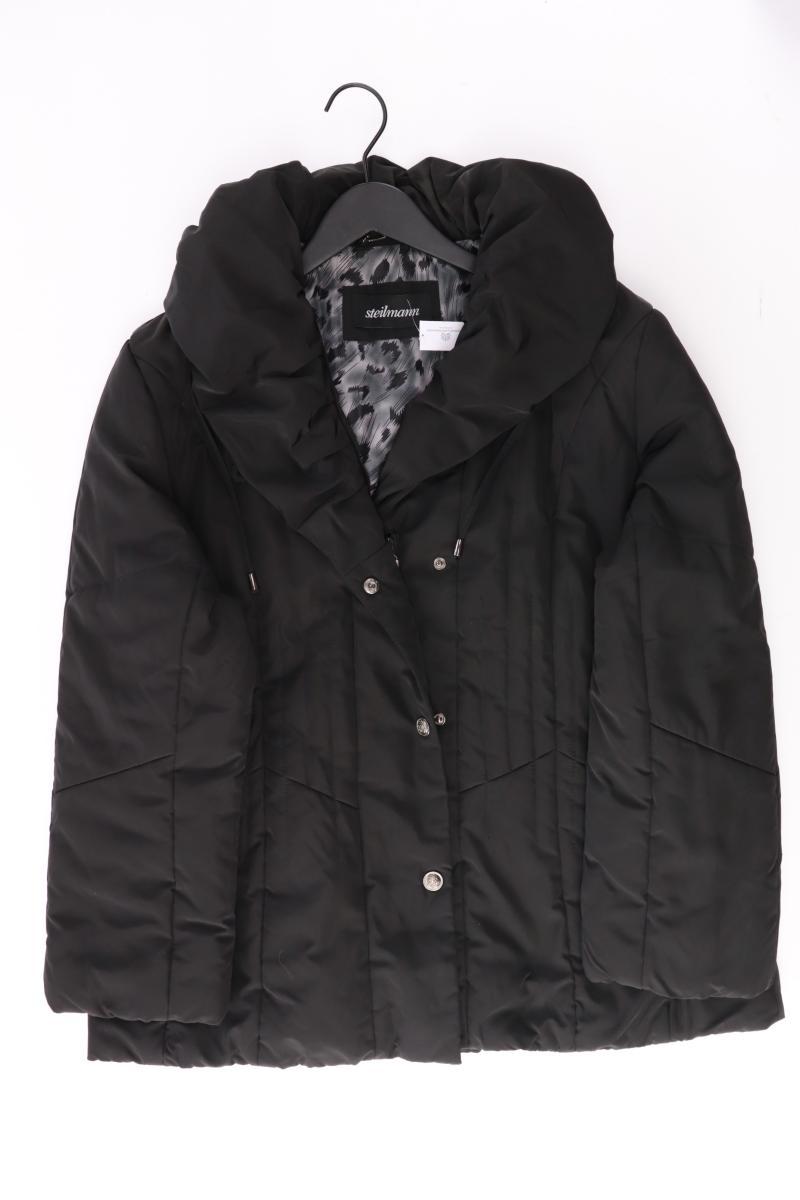 Steilmann Lange Jacke Gr. 44 schwarz aus Polyester