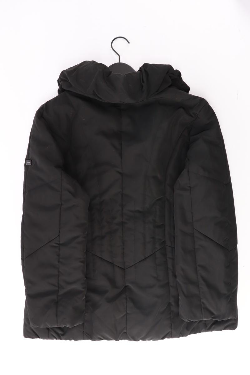 Steilmann Lange Jacke Gr. 44 schwarz aus Polyester