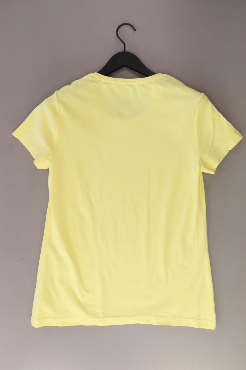 s.Oliver T-Shirt Gr. 46 Kurzarm gelb aus Baumwolle