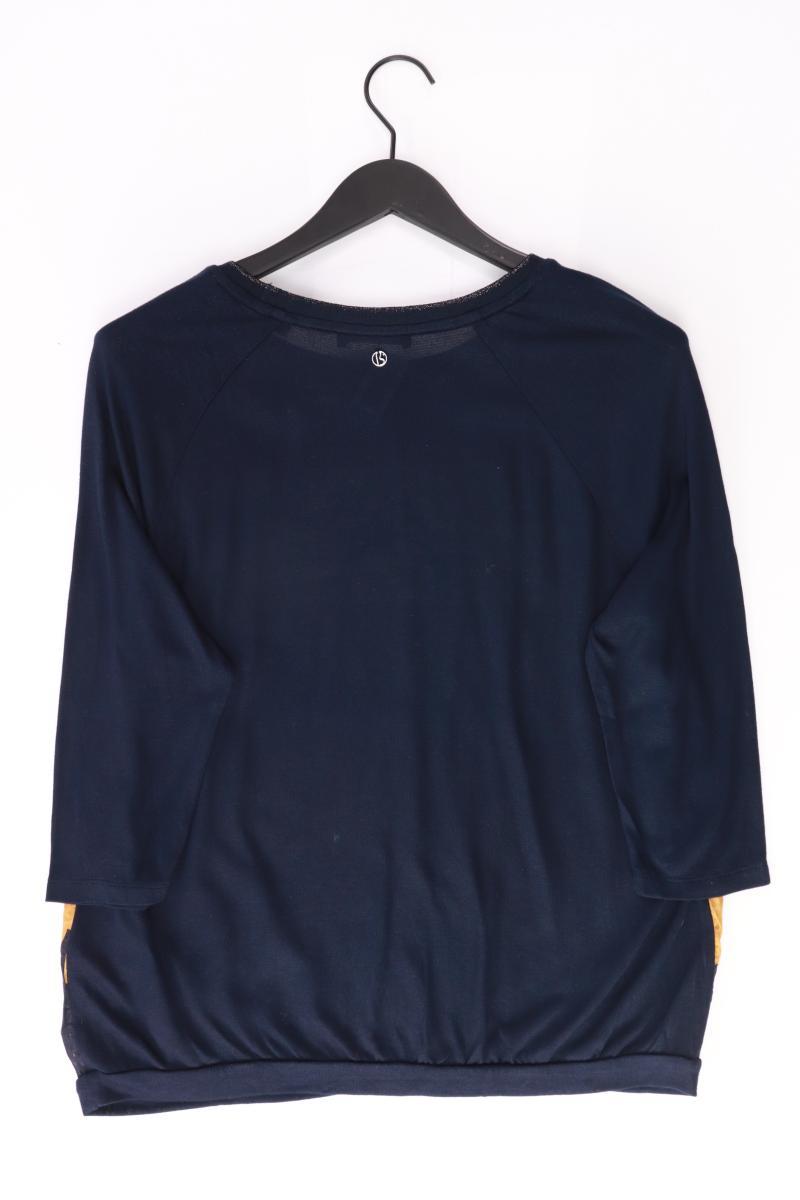 Bonita Printshirt Gr. L 3/4 Ärmel blau aus Viskose