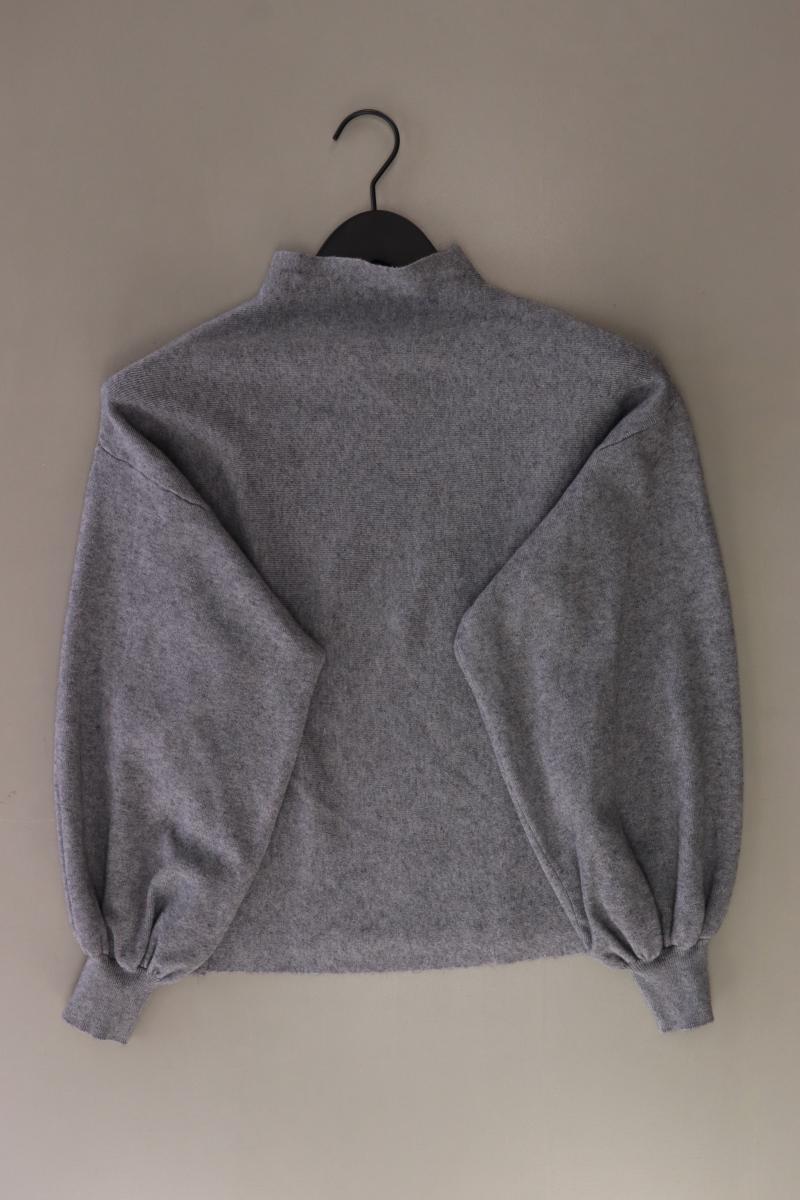 Vero Moda Feinstrickpullover Gr. L grau aus Viskose