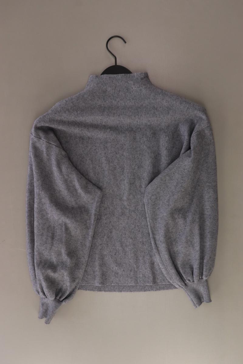 Vero Moda Feinstrickpullover Gr. L grau aus Viskose