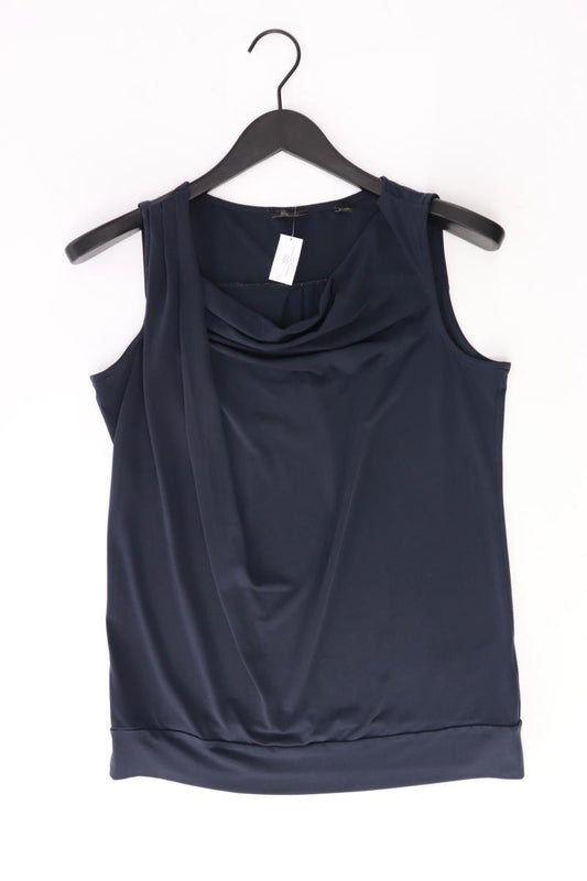 Esprit Collection Ärmellose Bluse Gr. M blau aus Polyester