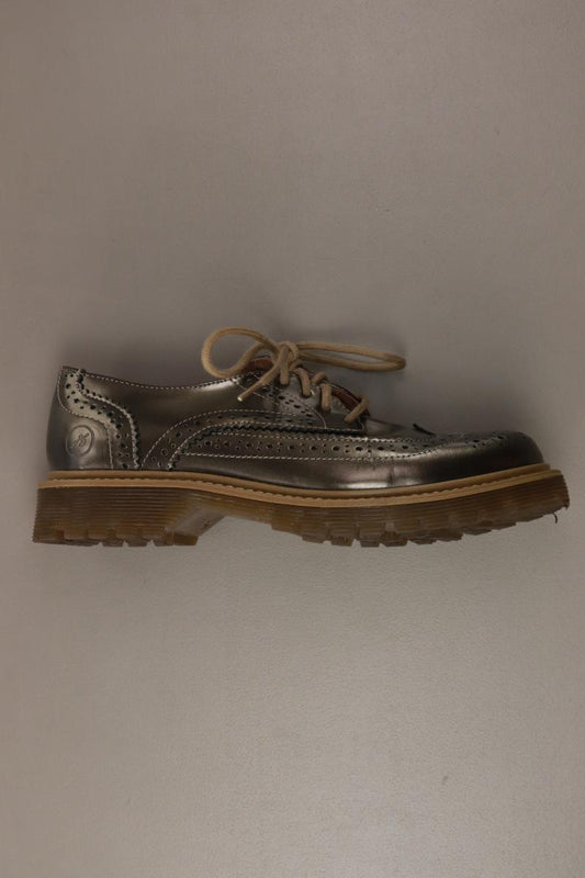 Bronx Schuhe Gr. 39 grau aus Leder