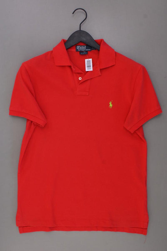 Polo by Ralph Lauren Poloshirt für Herren Gr. M Kurzarm rot aus Baumwolle