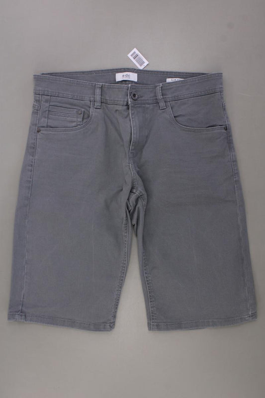 edc by Esprit Shorts für Herren Gr. W33 grau aus Baumwolle