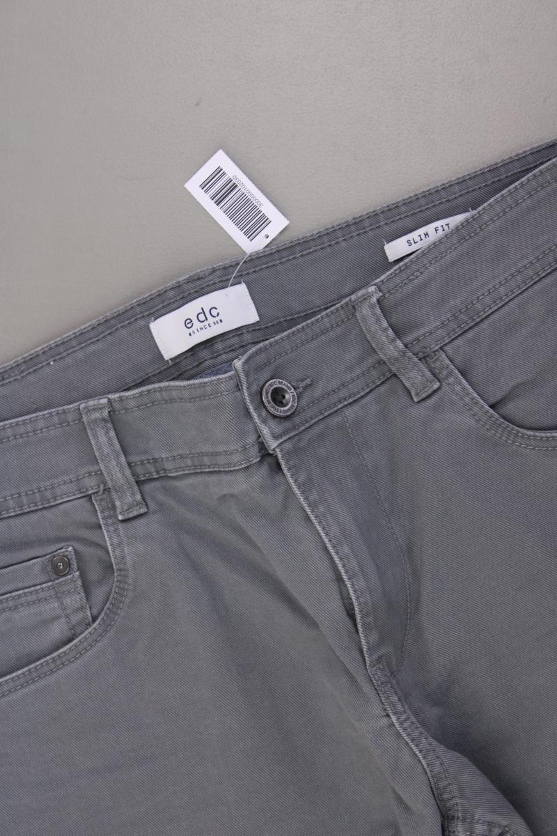 edc by Esprit Shorts für Herren Gr. W33 grau aus Baumwolle