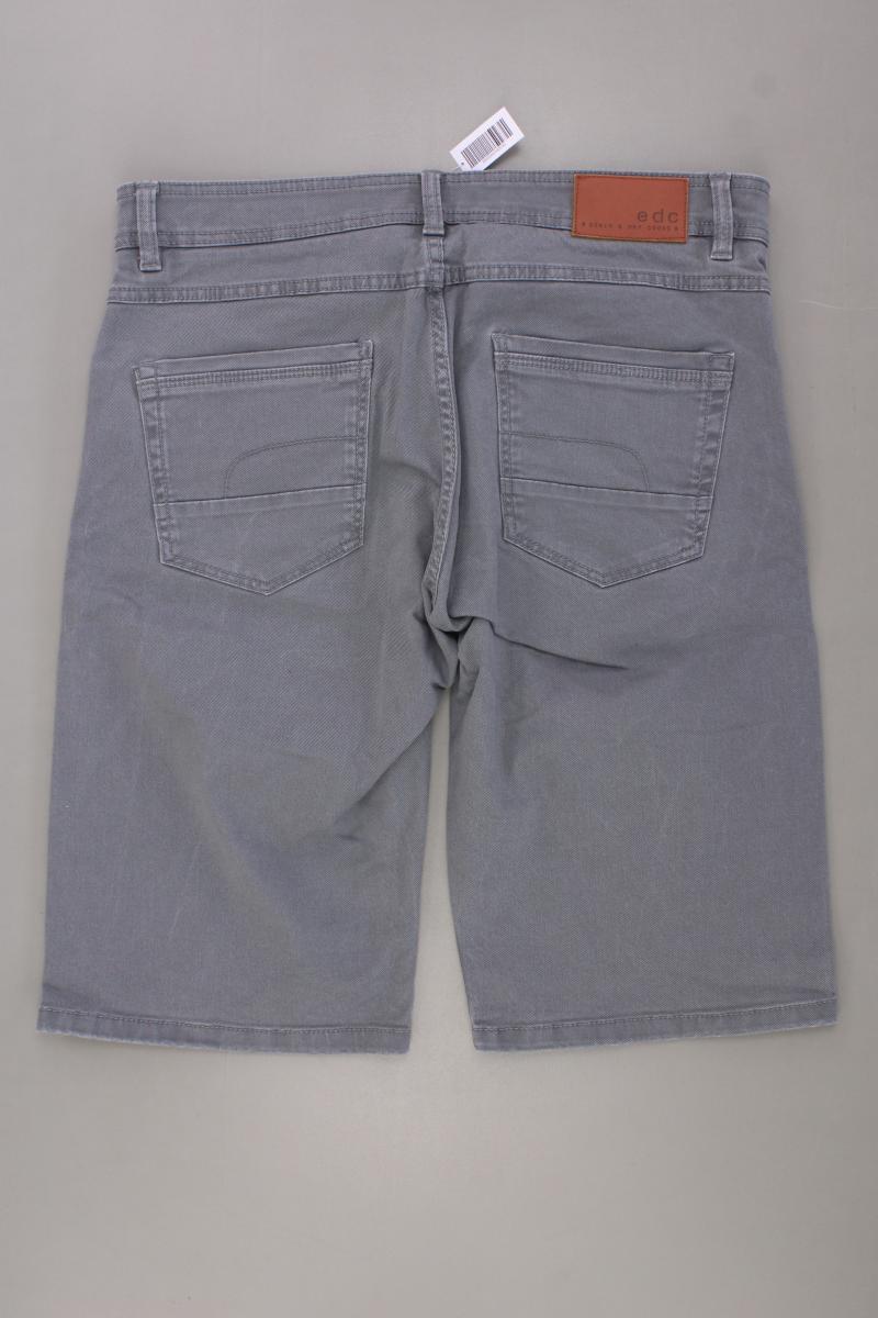 edc by Esprit Shorts für Herren Gr. W33 grau aus Baumwolle