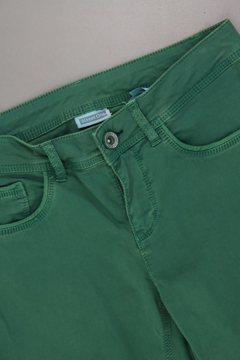 Street One Five-Pocket-Hose Gr. 36/L32 grün aus Baumwolle
