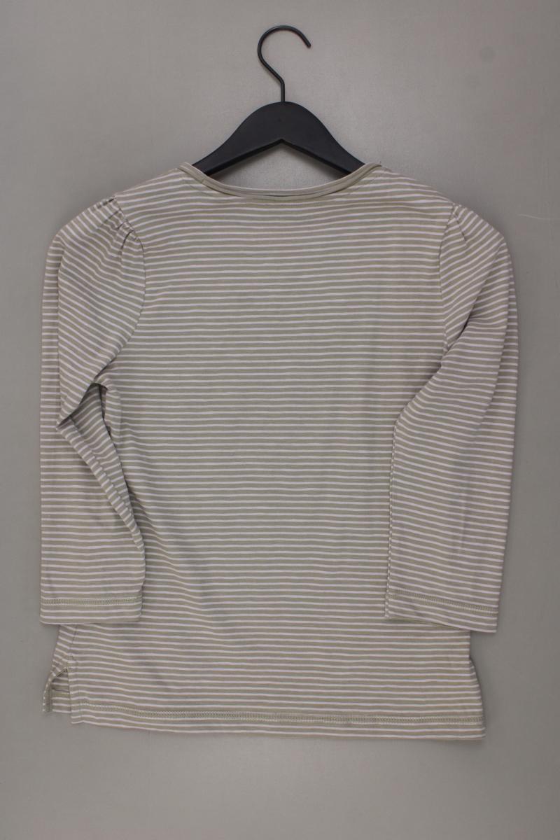 Esprit Ringelshirt Gr. XS gestreift 3/4 Ärmel braun aus Baumwolle