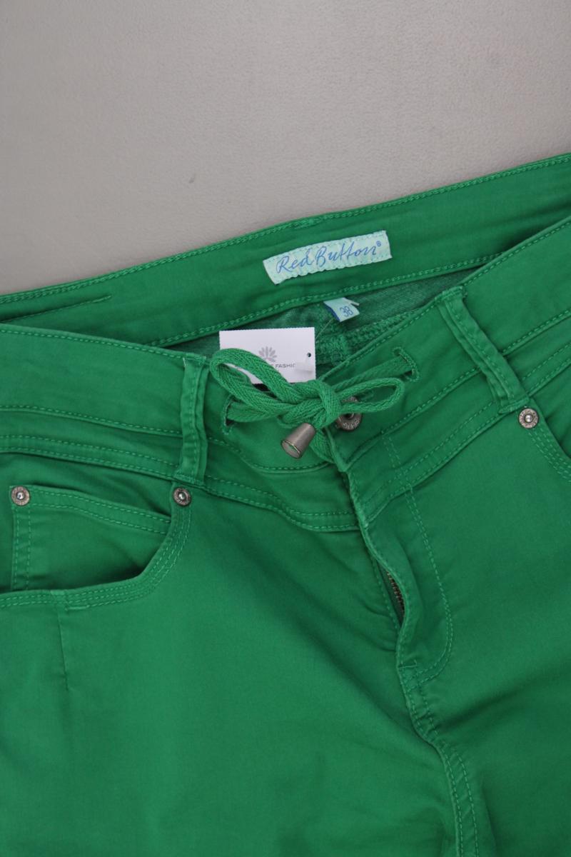 Red Button Five-Pocket-Hose Gr. 38 grün aus Baumwolle