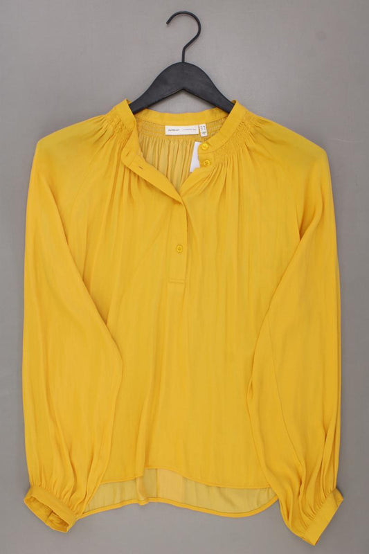 Inwear Langarmbluse Gr. 36 neuwertig gelb aus Viskose