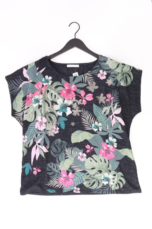 Armand Thierry Printshirt Gr. XL mit Blumenmuster Kurzarm mehrfarbig