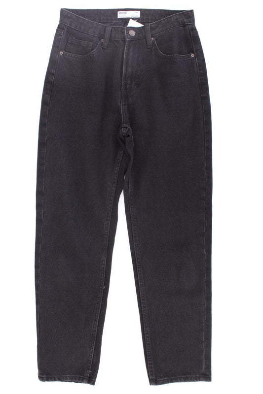 Bershka Mom Jeans Gr. 38 neuwertig grau aus Baumwolle