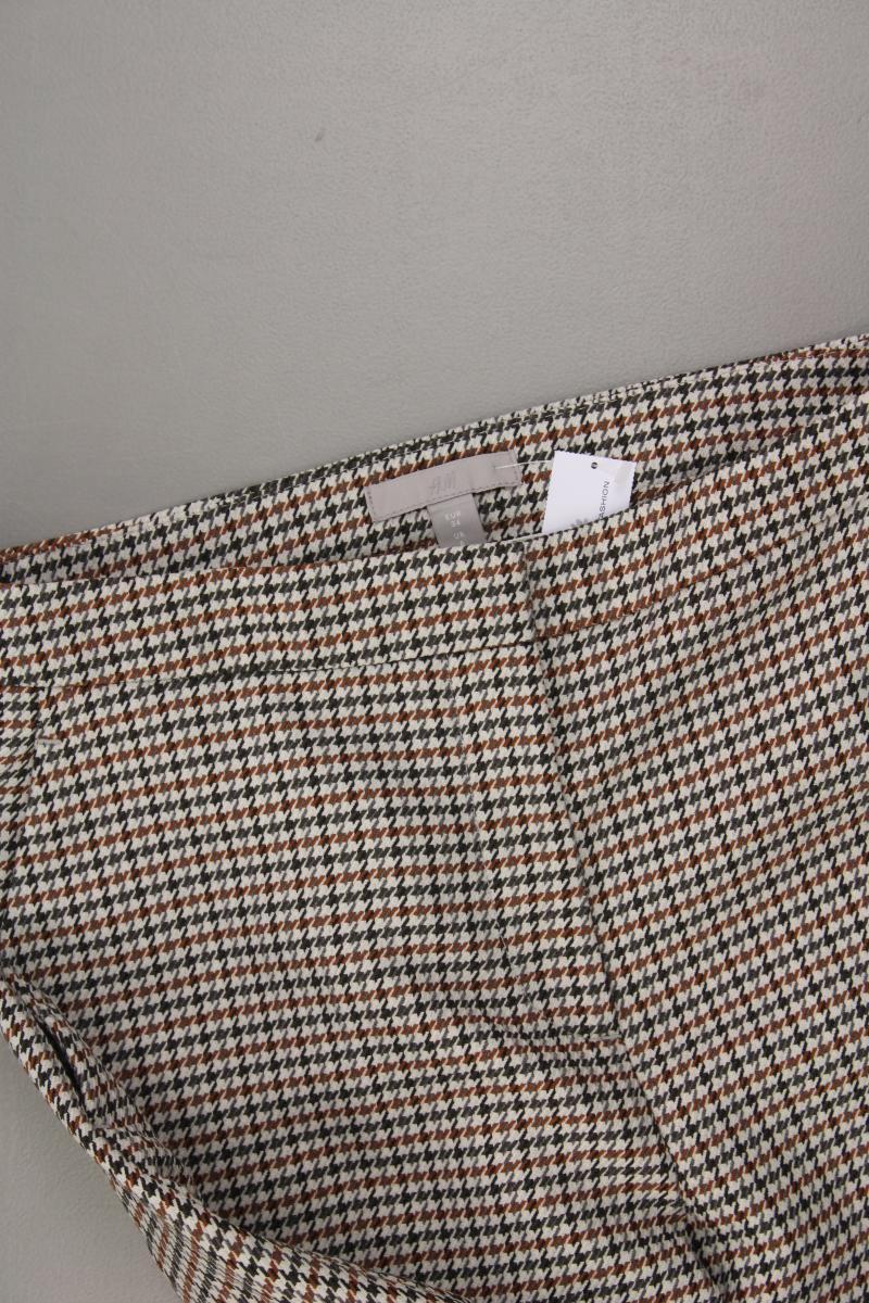 H&M Stoffhose Gr. 34 hahnentritt neuwertig mehrfarbig aus Polyester