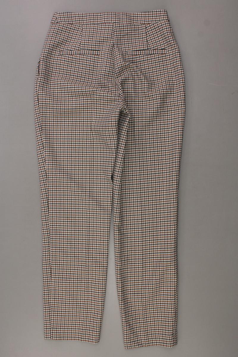 H&M Stoffhose Gr. 34 hahnentritt neuwertig mehrfarbig aus Polyester