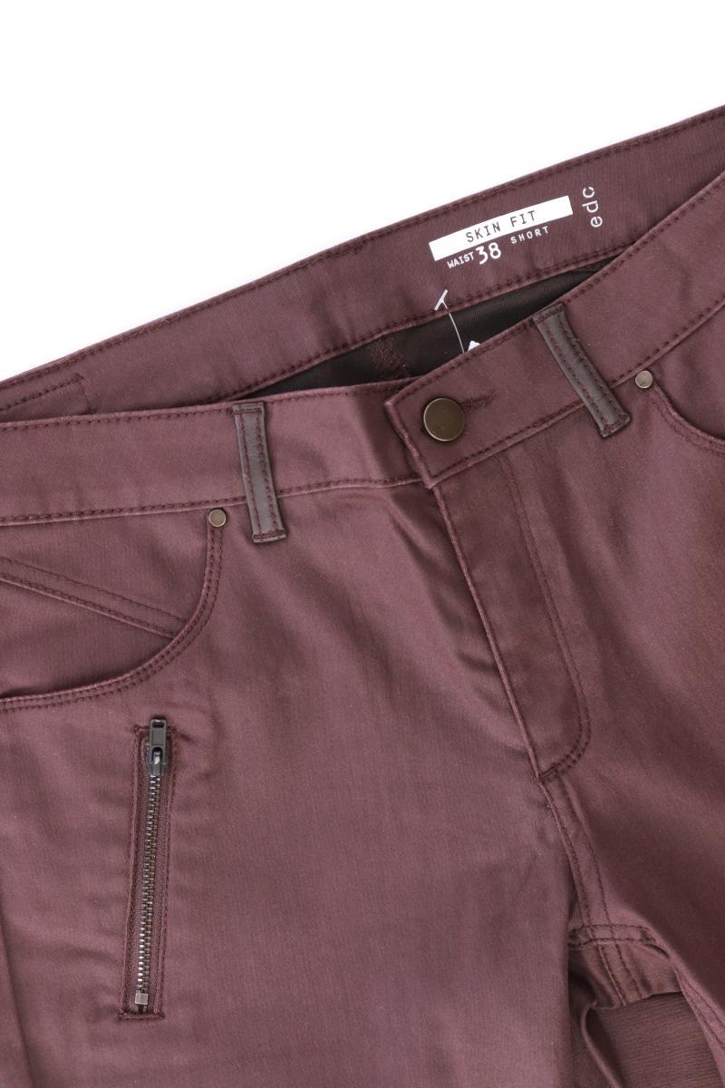 edc by Esprit Skinny Jeans Gr. 38 lila aus Baumwolle