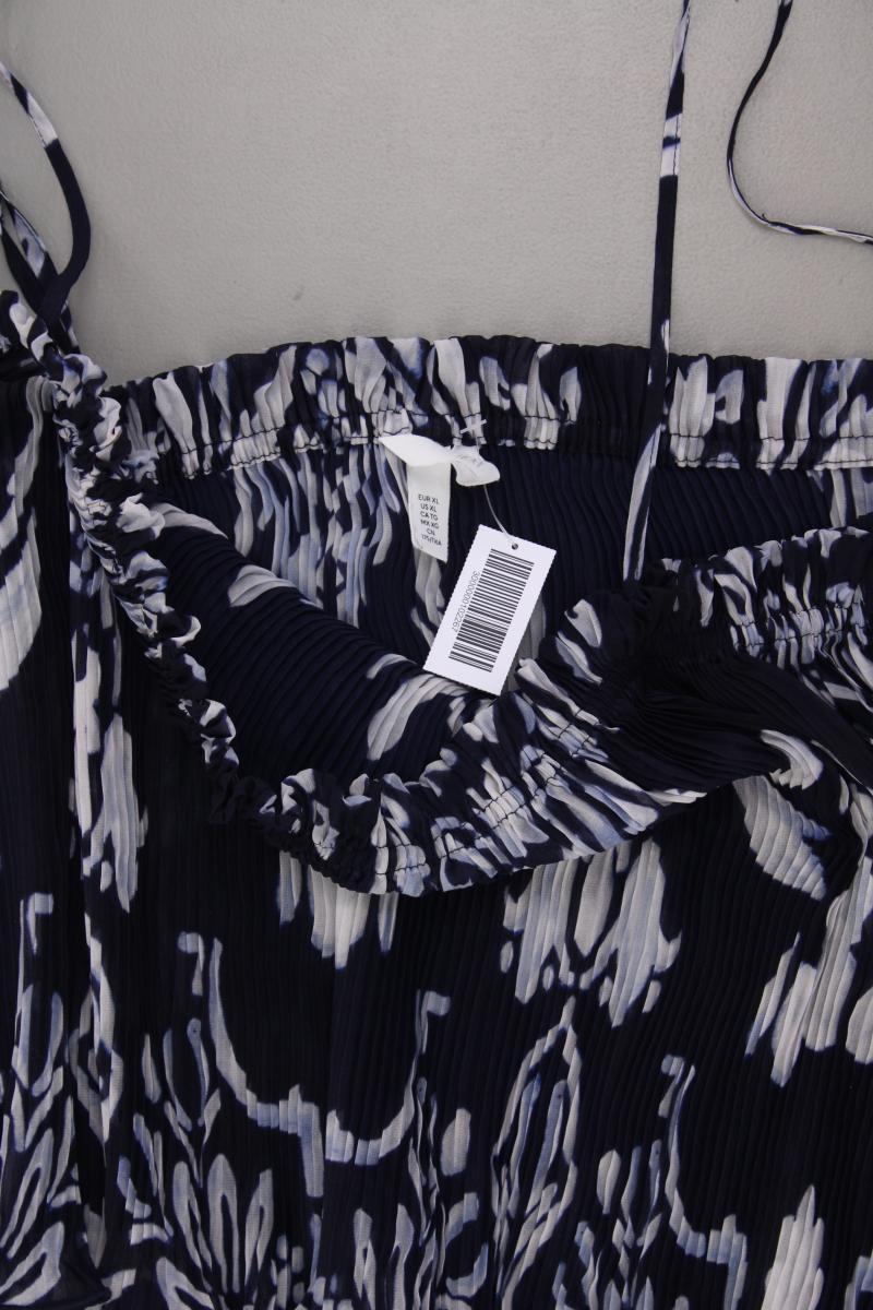 H&M Trägertop Gr. XL blau aus Polyester