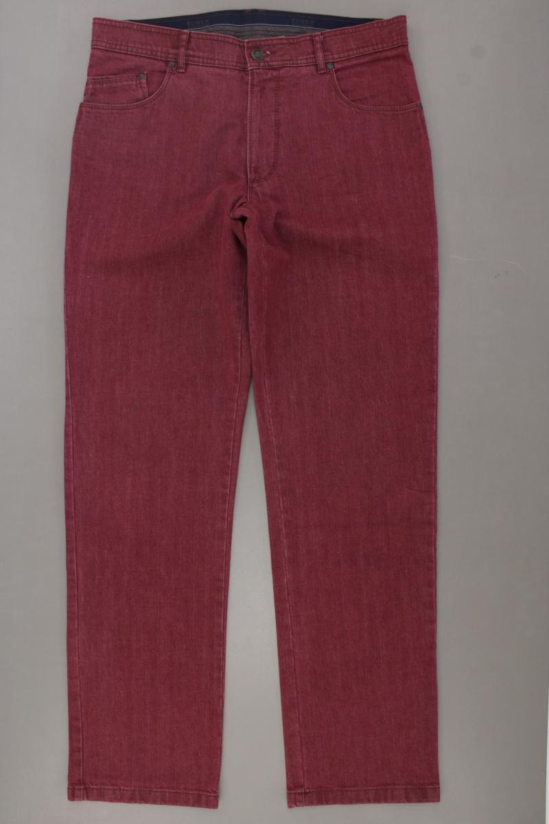 Brax Straight Jeans für Herren Gr. 50 rot aus Baumwolle