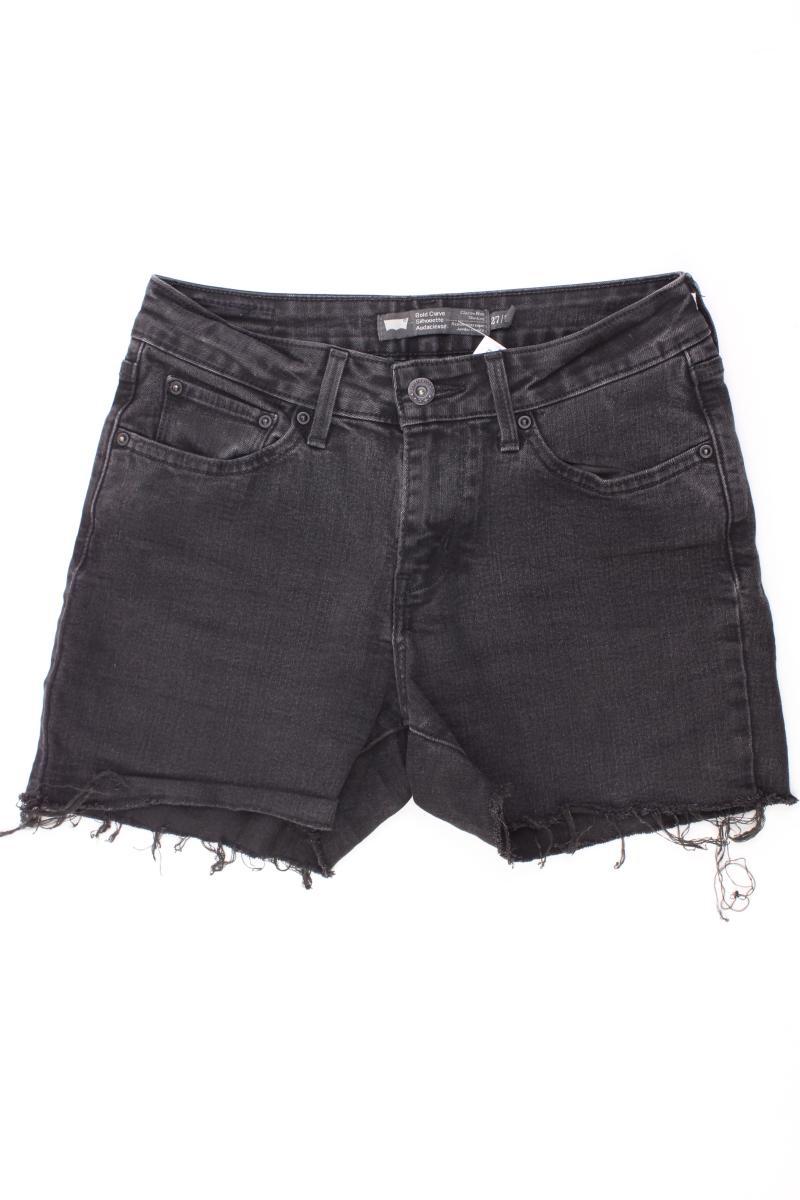 Levi's Jeansshorts Gr. W27 grau aus Baumwolle