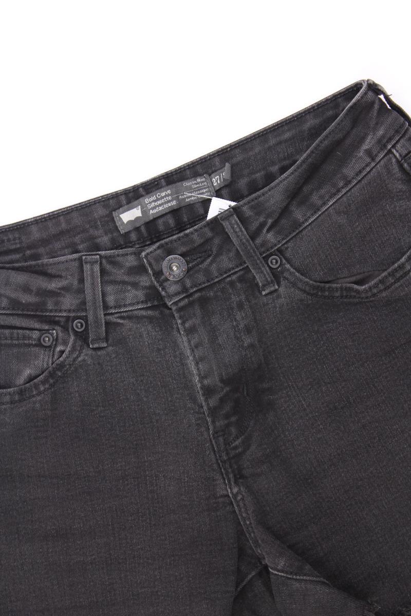 Levi's Jeansshorts Gr. W27 grau aus Baumwolle