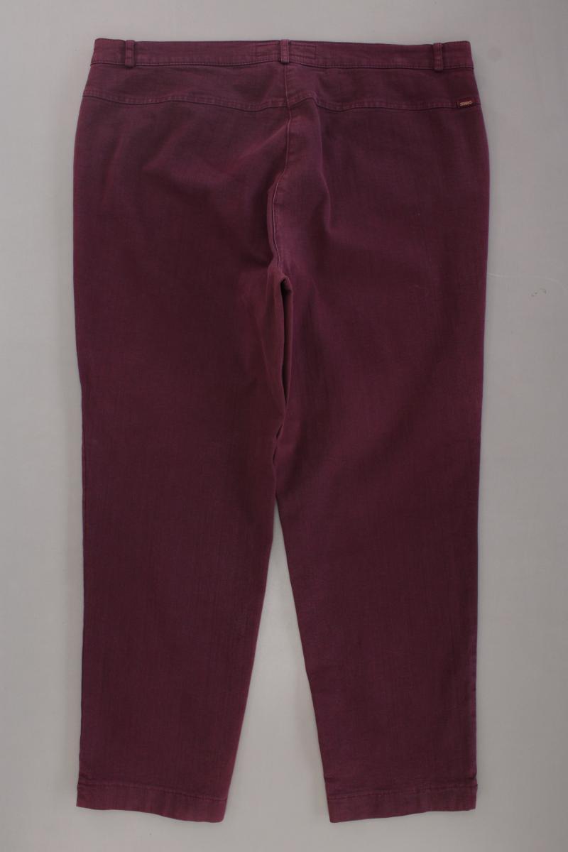 Zerres Straight Jeans Gr. Kurzgröße 46 lila aus Baumwolle