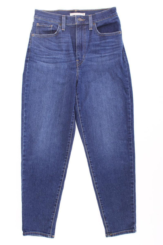 Levi's High Waisted Mom Jeans Gr. W27/L27 neuwertig blau aus Baumwolle